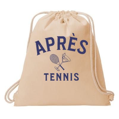 Apres Tennis AprèS Tennis Drawstring Bag