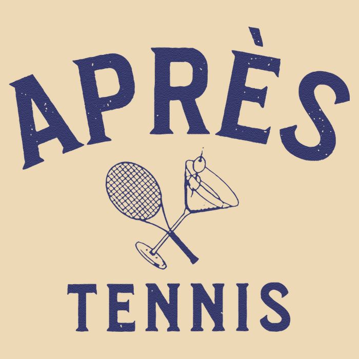 Apres Tennis AprèS Tennis Zip Tote Bag