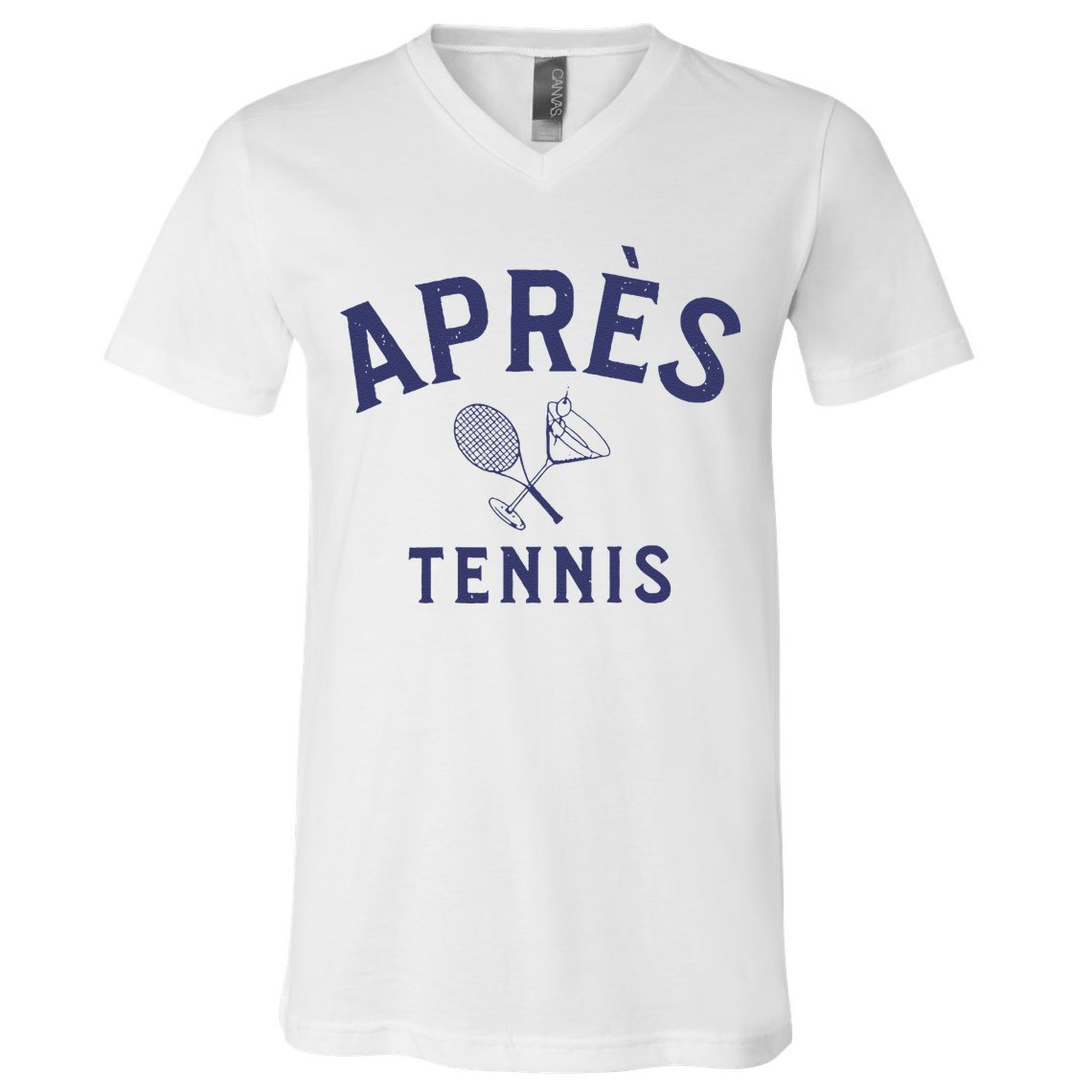 Apres Tennis AprèS Tennis V-Neck T-Shirt