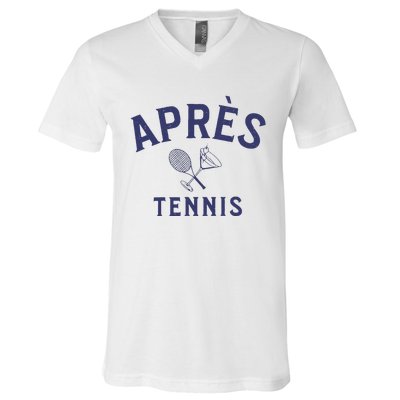 Apres Tennis AprèS Tennis V-Neck T-Shirt