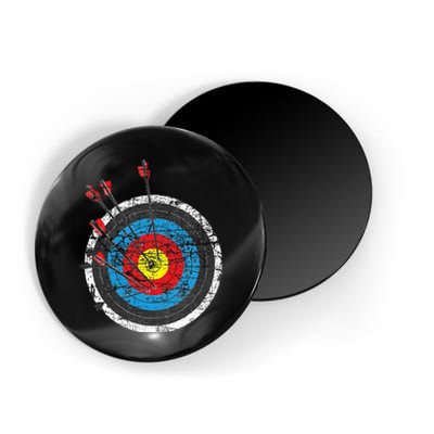 Archery Target Archer Bowman Bow Hunting Bowhunter Magnet