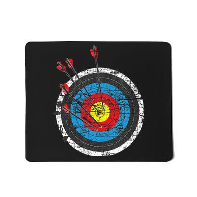 Archery Target Archer Bowman Bow Hunting Bowhunter Mousepad