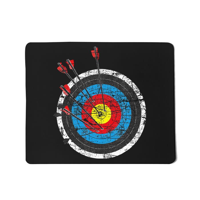 Archery Target Archer Bowman Bow Hunting Bowhunter Mousepad