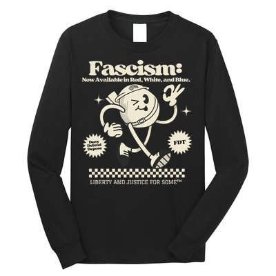 Anti Trump Anti Fascism Long Sleeve Shirt