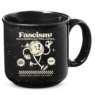 Anti Trump Anti Fascism 15oz Campfire Ceramic Mug