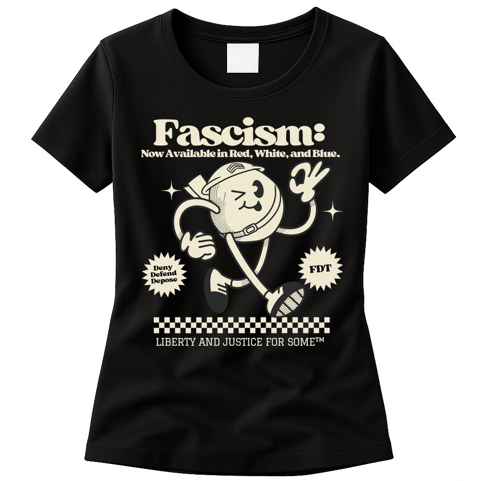 Anti Trump Anti Fascism Womens T-Shirt
