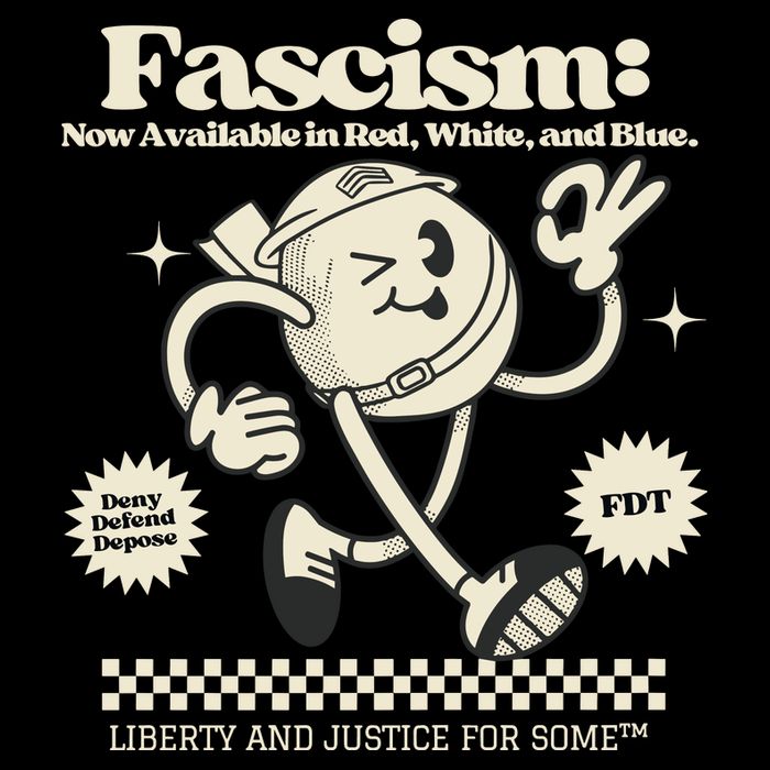 Anti Trump Anti Fascism Womens T-Shirt