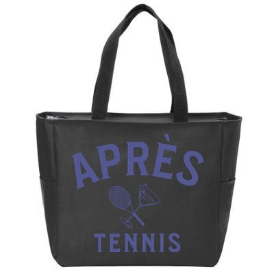 Apres Tennis Aprs Tennis Zip Tote Bag