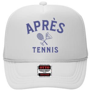 Apres Tennis Aprs Tennis High Crown Mesh Back Trucker Hat