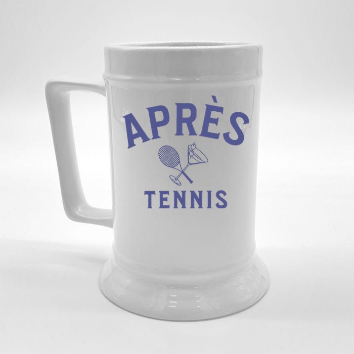 Apres Tennis Aprs Tennis Beer Stein