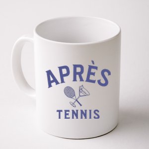 Apres Tennis Aprs Tennis Coffee Mug