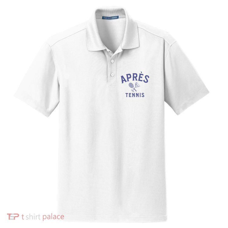 Apres Tennis Aprs Tennis Dry Zone Grid Polo