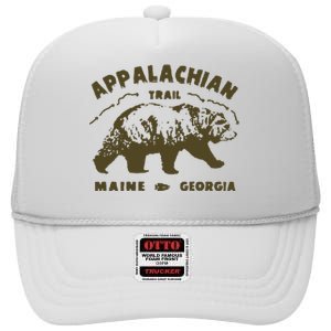 Appalachian Trail High Crown Mesh Back Trucker Hat