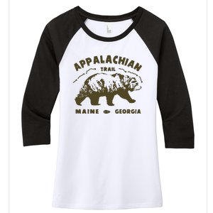 Appalachian Trail Women's Tri-Blend 3/4-Sleeve Raglan Shirt