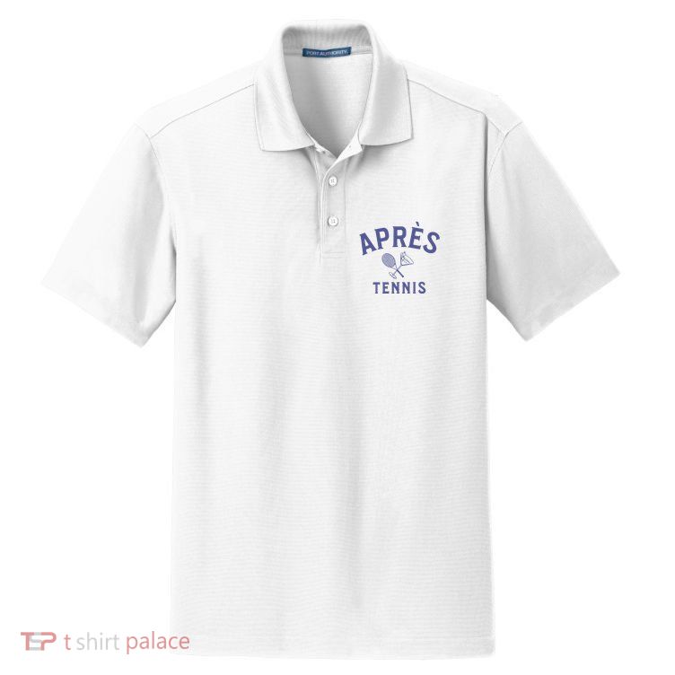 Apres Tennis Aprs Tennis Dry Zone Grid Polo