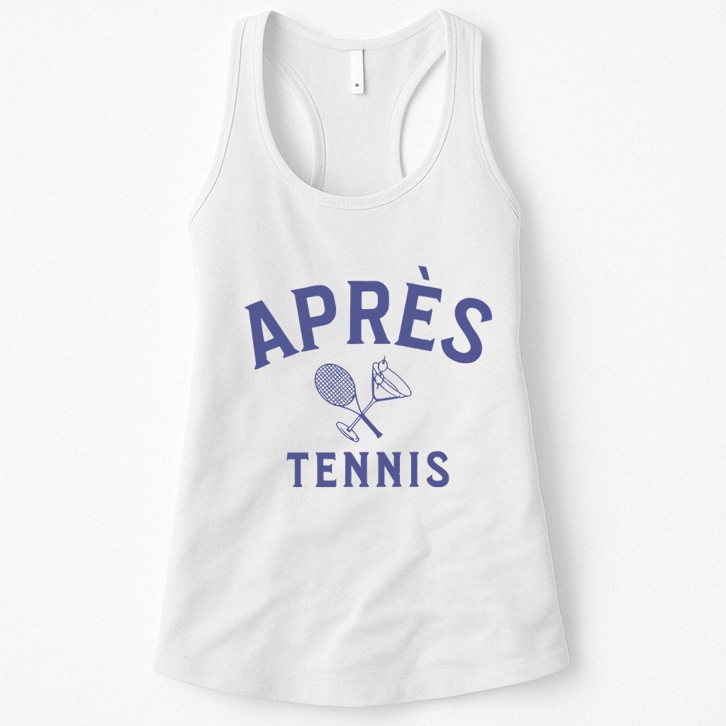Apres Tennis Aprs Tennis Womens Tank Top