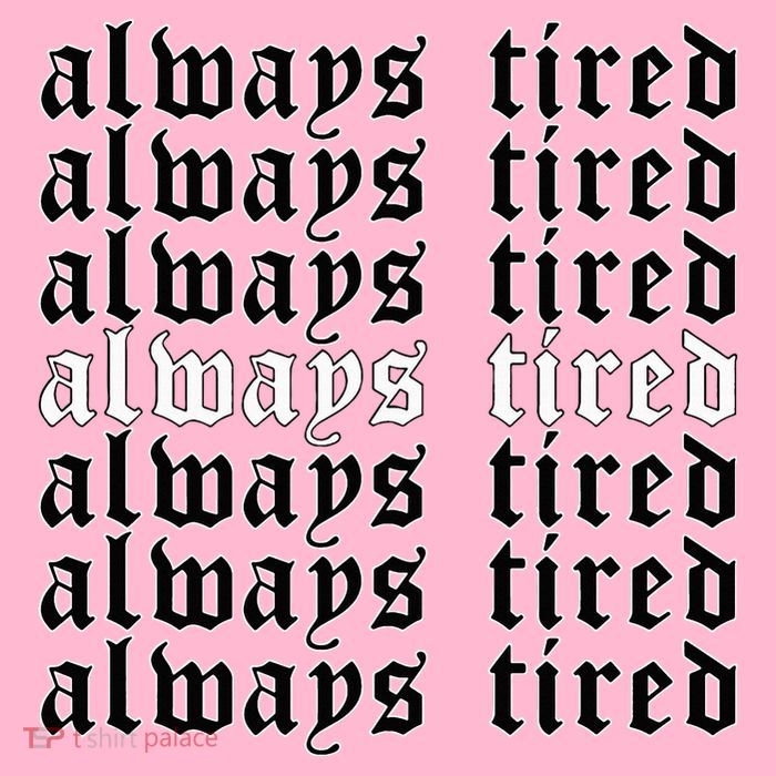 Always Tired Aesthetic Soft Grunge Goth Egirl Eboy Premium T-Shirt