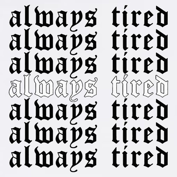 Always Tired Aesthetic Soft Grunge Goth Egirl Eboy Cooling Performance Crew T-Shirt