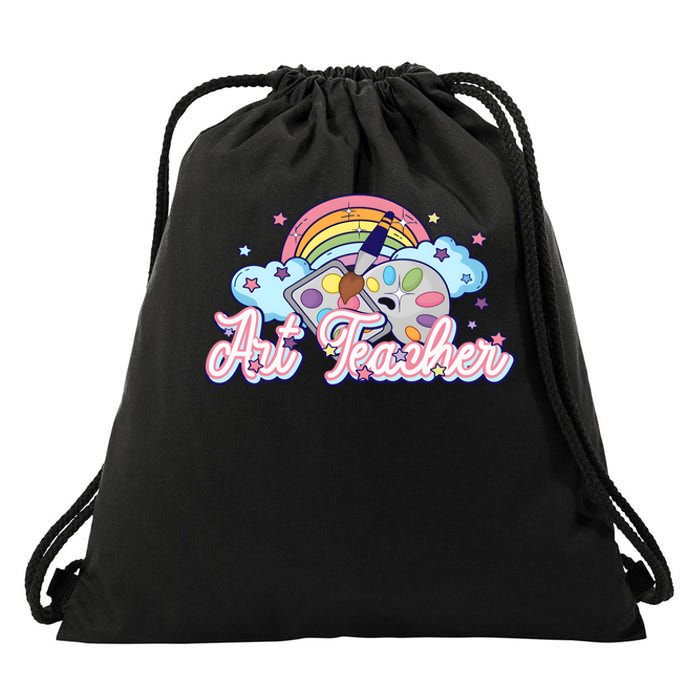 Art Teacher Art Lover Art Teaching Gift Idea Drawstring Bag