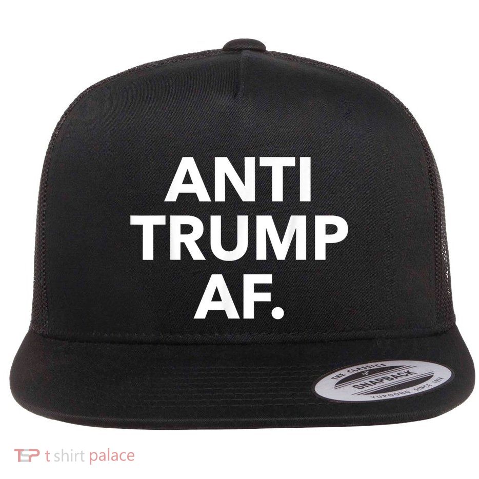 Anti Trump Af Flatbill Hat
