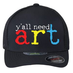 Art Teacher Artists Gift Flexfit Unipanel Trucker Cap