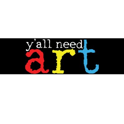 Art Teacher Artists Gift Bumper Sticker