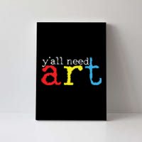 Art Teacher Artists Gift Canvas