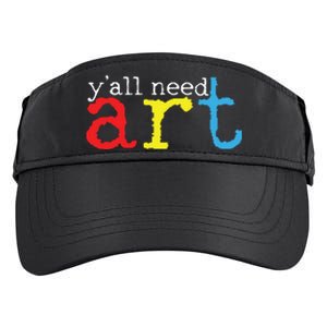 Art Teacher Artists Gift Adult Drive Performance Visor