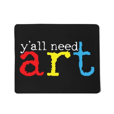 Art Teacher Artists Gift Mousepad