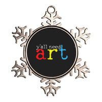 Art Teacher Artists Gift Metallic Star Ornament