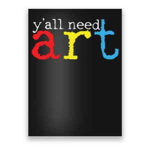 Art Teacher Artists Gift Poster