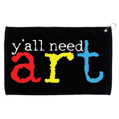 Art Teacher Artists Gift Grommeted Golf Towel