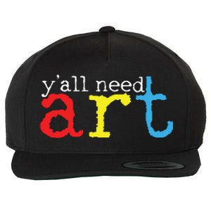 Art Teacher Artists Gift Wool Snapback Cap