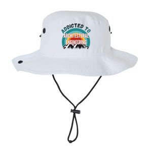 Addicted To Architectural Engineering College Major Gift Legacy Cool Fit Booney Bucket Hat