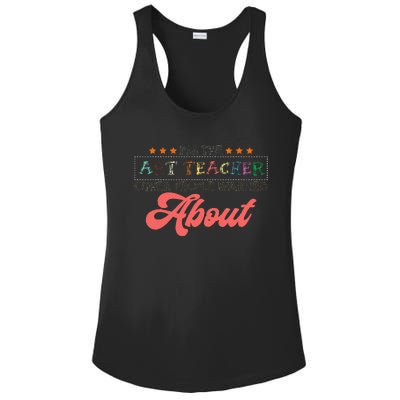 Art Teacher Ladies PosiCharge Competitor Racerback Tank