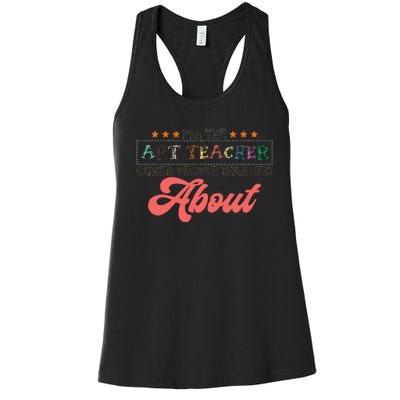 Art Teacher Women's Racerback Tank