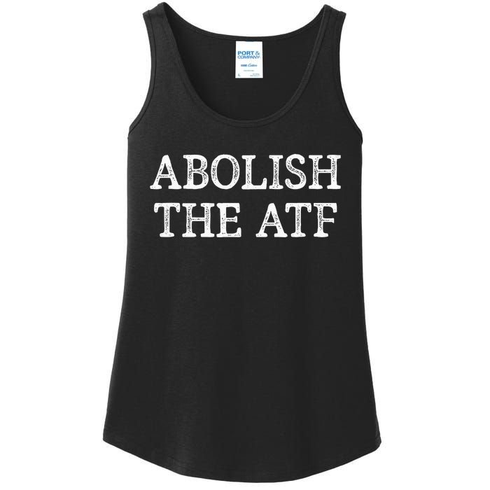 Abolish The ATF Vintage Style Ladies Essential Tank