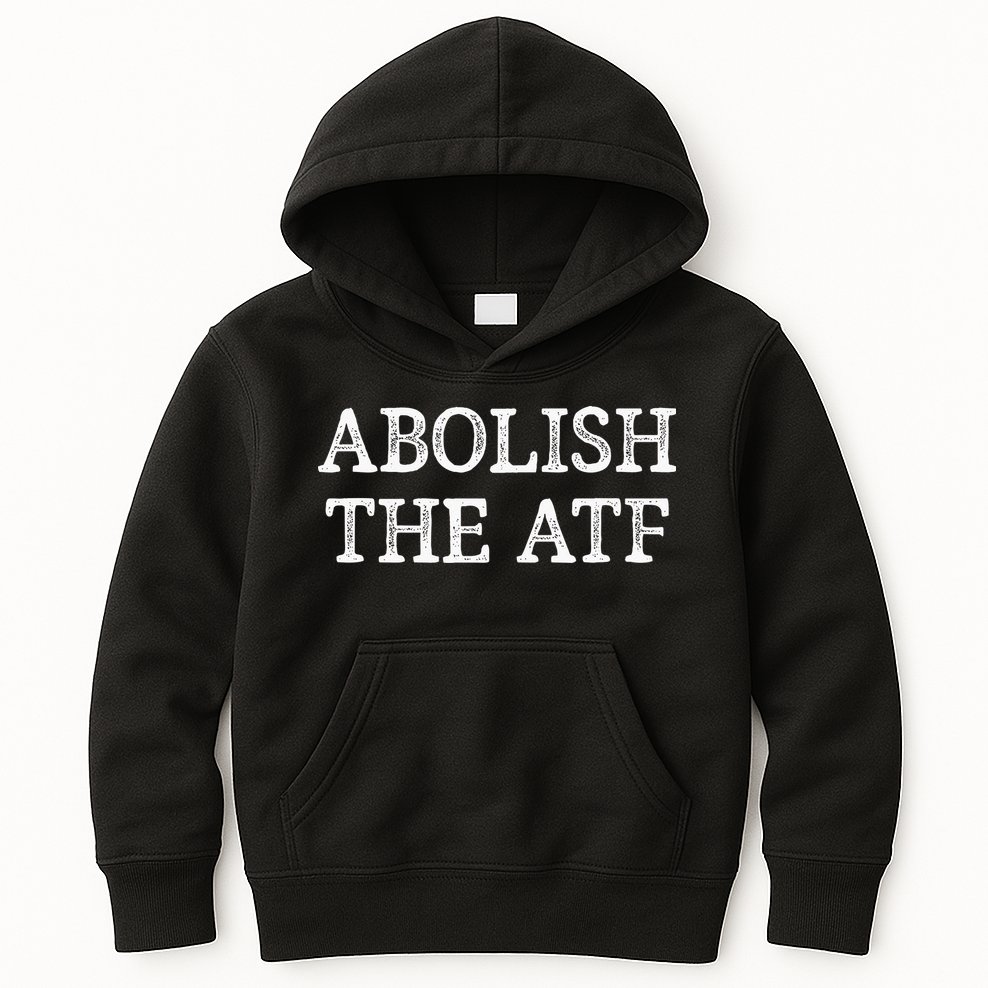 Abolish The ATF Vintage Style Kids Hoodie