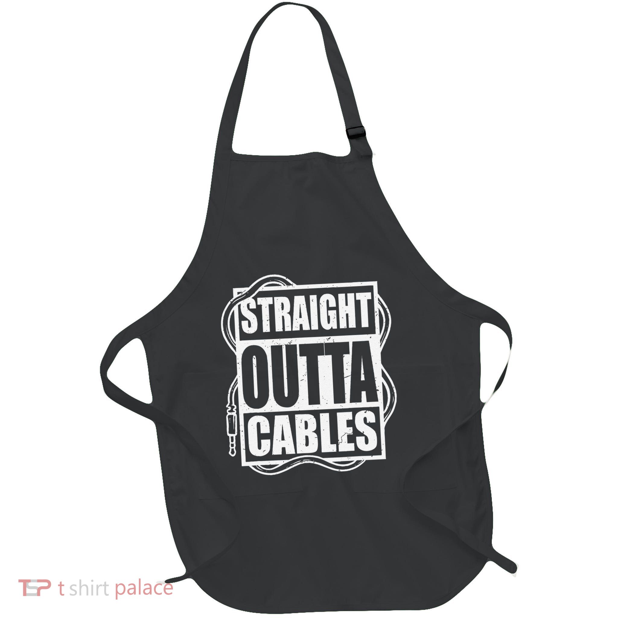 Av Tech Audio Visual Technician Full-Length Apron With Pockets