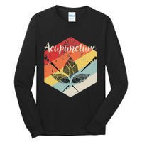 Acupuncture T Acupuncturist Traditional Medicine Gift Tall Long Sleeve T-Shirt