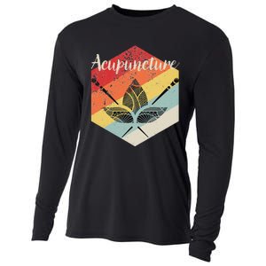 Acupuncture T Acupuncturist Traditional Medicine Gift Cooling Performance Long Sleeve Crew