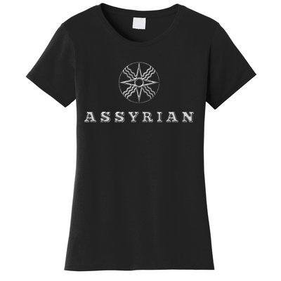 Assyrian Text Assyrian Flag Women's T-Shirt