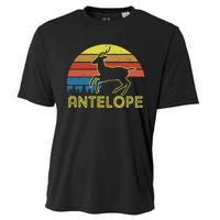 Antelope T Antelope Vintage Retro Sunset Style Cooling Performance Crew T-Shirt