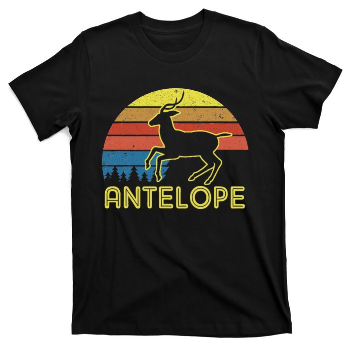 Antelope T Antelope Vintage Retro Sunset Style T-Shirt