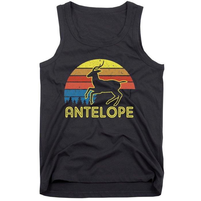 Antelope T Antelope Vintage Retro Sunset Style Tank Top