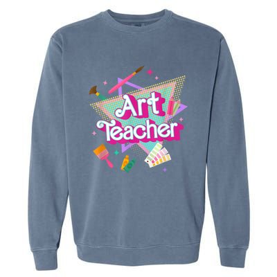 Art Teacher Art Therapist Hooray Its Art Day Back To School Garment-Dyed Sweatshirt