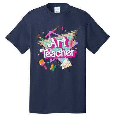 Art Teacher Art Therapist Hooray Its Art Day Back To School Tall T-Shirt