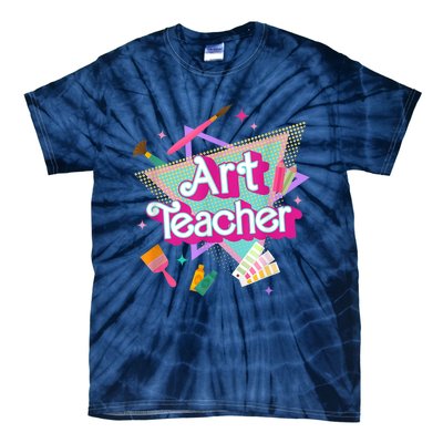 Art Teacher Art Therapist Hooray Its Art Day Back To School Tie-Dye T-Shirt