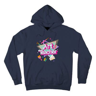 Art Teacher Art Therapist Hooray Its Art Day Back To School Tall Hoodie