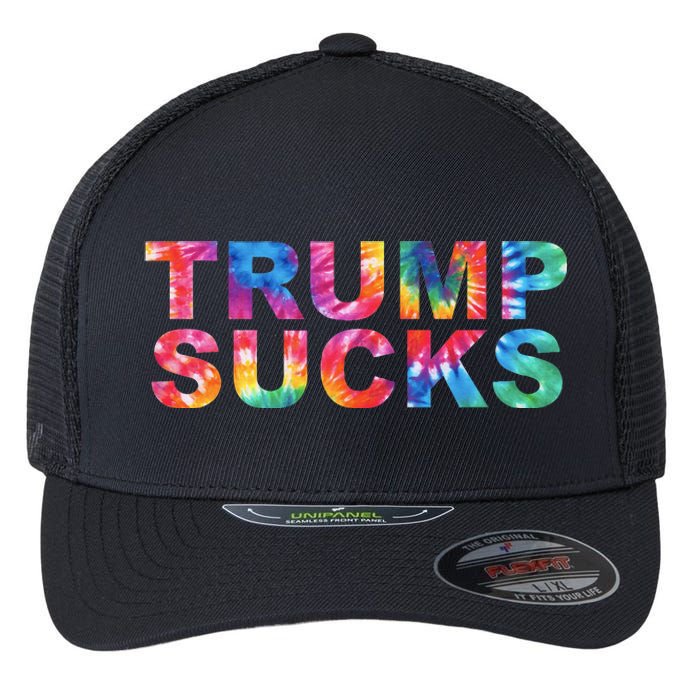 Anti Trump Flexfit Unipanel Trucker Cap